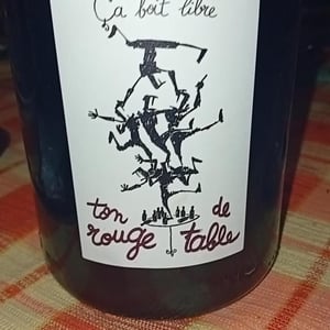 Ton Rouge de Table - Ça Boit Libre - Damien Bastian Goddard -2020