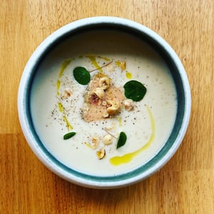 Topinambour/Café/Foie Gras /Noisette - Popote - 602784