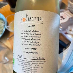 Tot Ancestral - Celler Tuets - albert-domingo -2019