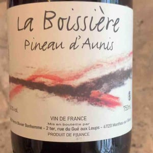 Touraine "La Tesnière" (rouge) - Domaine POB - pierre-olivier-bonhomme
