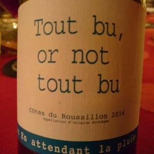 Tout Bu Or Not To Bu 2014