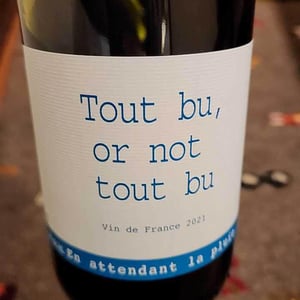 Domaine du Possible - Loïc Roure - Tout Bu Or Not To Bu