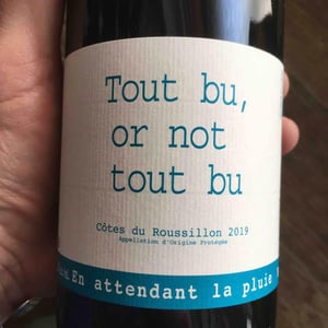 Tout Bu Or Not To Bu - Domaine du Possible - loic-roure