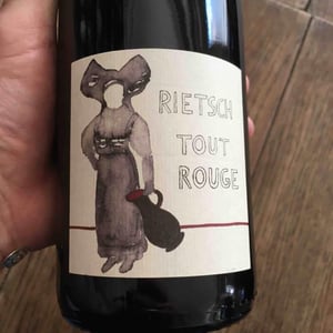 Tout Rouge Litre - Domaine Rietsch - jean-pierre-sophie-rietsch