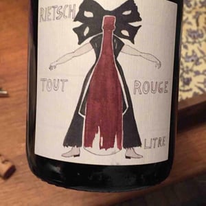 Tout Rouge Litre - Domaine Rietsch - jean-pierre-sophie-rietsch