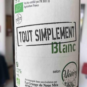 Tout Simplement Blanc - La Grange de Noue Méa - Marie Percevault & Hervé Bossé 