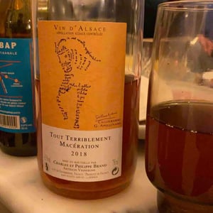 Domaine Brand & Fils - Philippe Brand - Tout Terriblement Macération