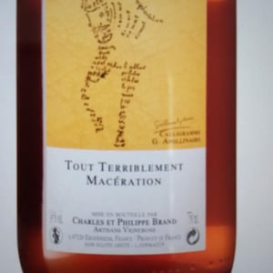 Tout Terriblement Macération - Domaine Brand & Fils - Philippe Brand 