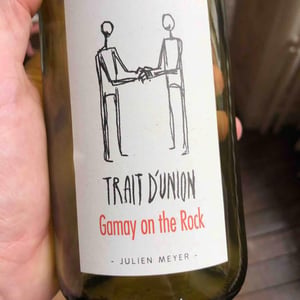 Trait d'Union Gamay On The Rock - Domaine Julien Meyer - Patrick Meyer 