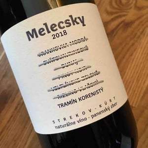 Tramin korenisty 2018 - Alternatívna výroba vína - Tibor Melecsky - Tibor Melecsky
