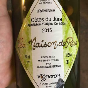 Traminer - La Maison De Rose - dominique-grand