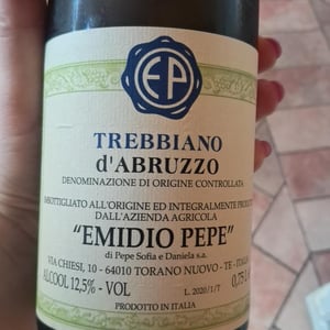 Trebbiano d’Abruzzo - Az. Agr. Emidio Pepe - daniela-sofia-pepe