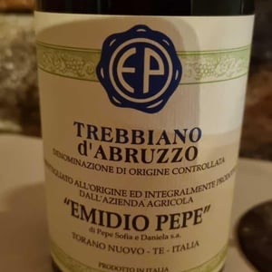 Trebbiano d’Abruzzo - Az. Agr. Emidio Pepe - Daniela & Sofia Pepe 