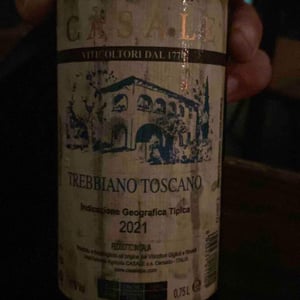 TREBBIANO DEI COLLI DELLA TOSCANA CENTRALE - Azienda Agricola Casale - Giuseppe Giglioli, Maria Pierina Rinaldi 