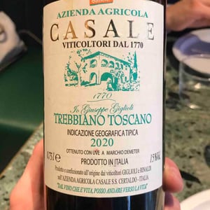 Trebbiano Toscano - Azienda Agricola Casale - Giuseppe Giglioli, Maria Pierina Rinaldi -2020