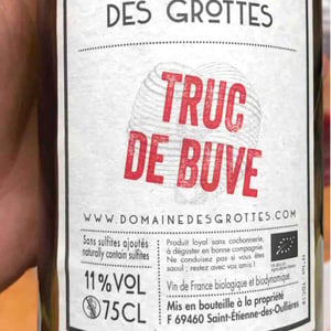 Truc De Buve - Domaine des Grottes - Romain des Grottes 