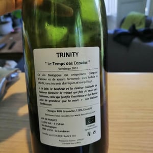 Domaine de L'Ecu - Claire & Fred NIGER - Trinity - Le Temps des Copains