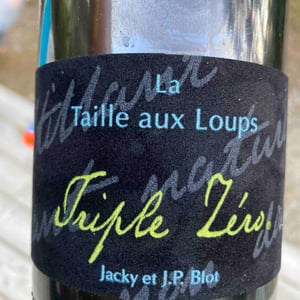 Triple Zéro - La Taille aux Loups - jacky-blot