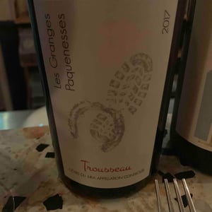 Trousseau - Les Granges Paquenesses - Loreline Laborde 