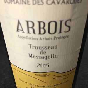 Domaine des Cavarodes - Etienne Thiebaud - Trousseau de Messagelin