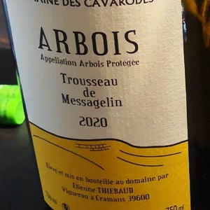 Trousseau de Messagelin - Domaine des Cavarodes - Etienne Thiebaud 