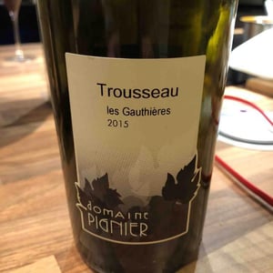 Domaine Pignier - Marie Florence, Antoine & Jean-Etienne Pignier - Trousseau les Gauthières