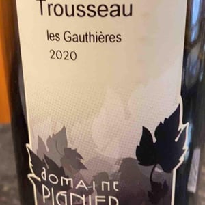 Trousseau les Gauthières - Domaine Pignier - Marie Florence, Antoine & Jean-Etienne Pignier 