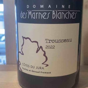 Trousseau - Domaine Des Marnes Blanches - pauline-geraud-fromont