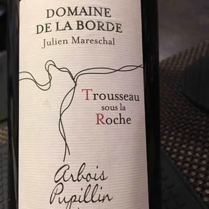 Trousseau Sous La Roche 2016