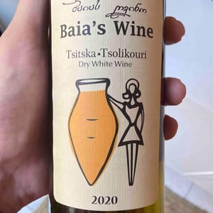 Tsiska-Tsolikouri - Baia's Wine - gvantsa-giorgi-baia-abuladze -2020