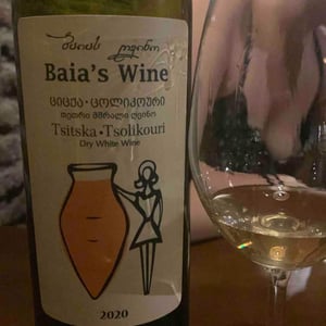 Tsitska Tsolikouri Krakhuna - Baia's Wine - gvantsa-giorgi-baia-abuladze -2019