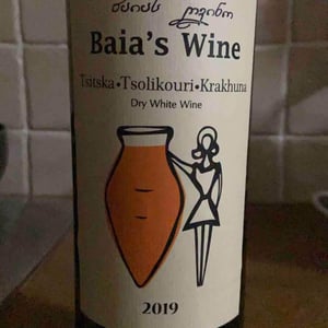 Tsitska Tsolikouri Krakhuna - Baia's Wine - gvantsa-giorgi-baia-abuladze -2019