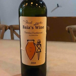 Tsiska-Tsolikouri - Baia's Wine - gvantsa-giorgi-baia-abuladze -2020