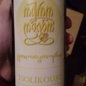 Tsolikouri - Okro's Wines - John Okruashvili