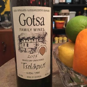 Okro's Wines - John Okruashvili - Tsolikouri
