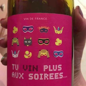 Tu Vin Plus Aux Soirées (new label) - Mas del Périé - Fabien Jouves 