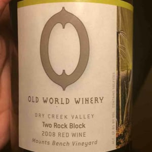 Two Rock Block - Old World Winery - Darek Trowbridge 
