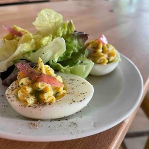 Œufs Mimosa - Restaurant Method - 375466