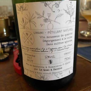 Umami 2022 - Domaine Berry - Althoff & Le Quai à Raisins - imogen-berry-robin-althoff