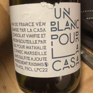 Un blanc pour la casa - Pour du vin nat(h) - nathalie-cornec -2022