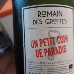 Domaine des Grottes - Romain des Grottes - Un Petit Coin de Paradis