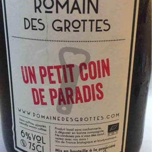 Domaine des Grottes - Romain des Grottes - Un Petit Coin de Paradis