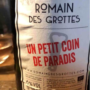Domaine des Grottes - Romain des Grottes - Un Petit Coin de Paradis