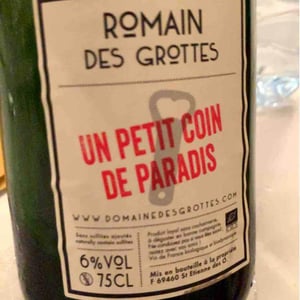 Domaine des Grottes - Romain des Grottes - Un Petit Coin de Paradis