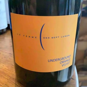 Underground Orange Velvet - La Ferme des Sept Lunes - jean-delobre-jacques-maurice
