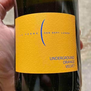 Underground Orange Velvet - La Ferme des Sept Lunes - jean-delobre-jacques-maurice