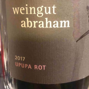 Upupa Rot - Weingut Abraham - malies-martin-abraham -2018