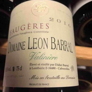 Valinière - Domaine Léon Barral - didier-barral