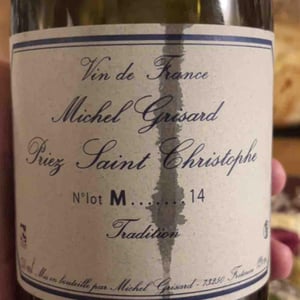 VDF - M....... Tradition - Domaine Prieuré Saint-Christophe - Roselyne & Michel Grisard (Retired) 