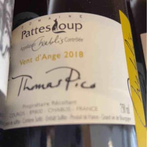 Vent d'Anges - Domaine Pattes Loup - Thomas Pico 